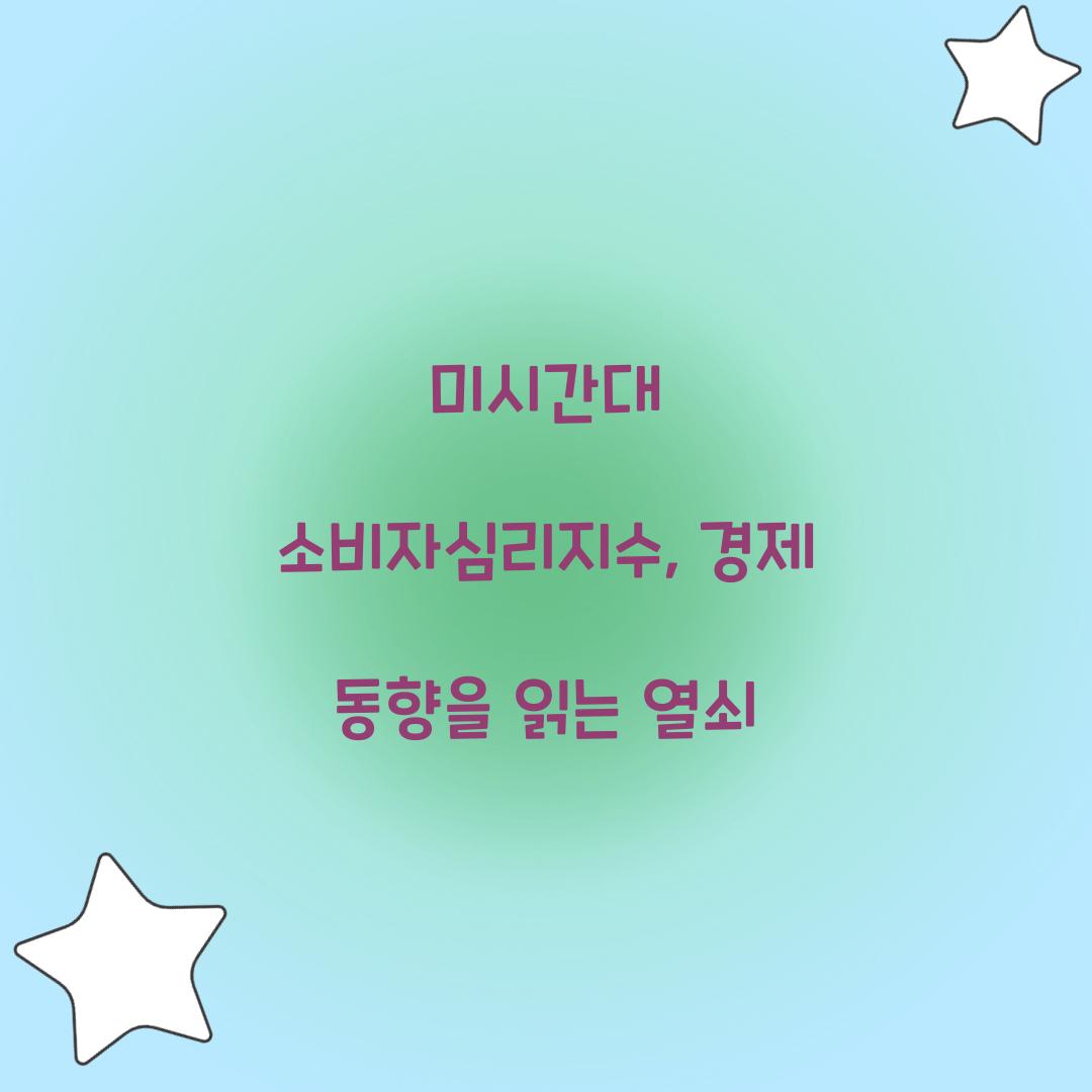 미시간대 소비자심리지수