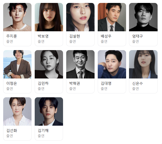 조명가게 출연진