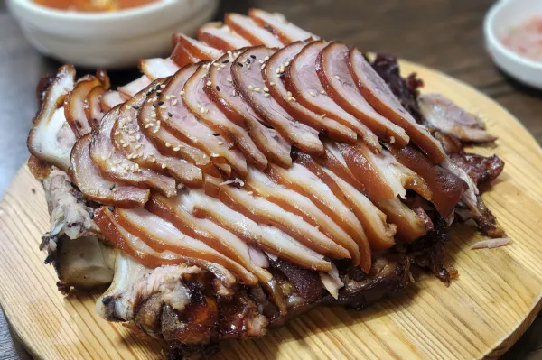 생생정보 전설의 맛 한방 족발 음식점