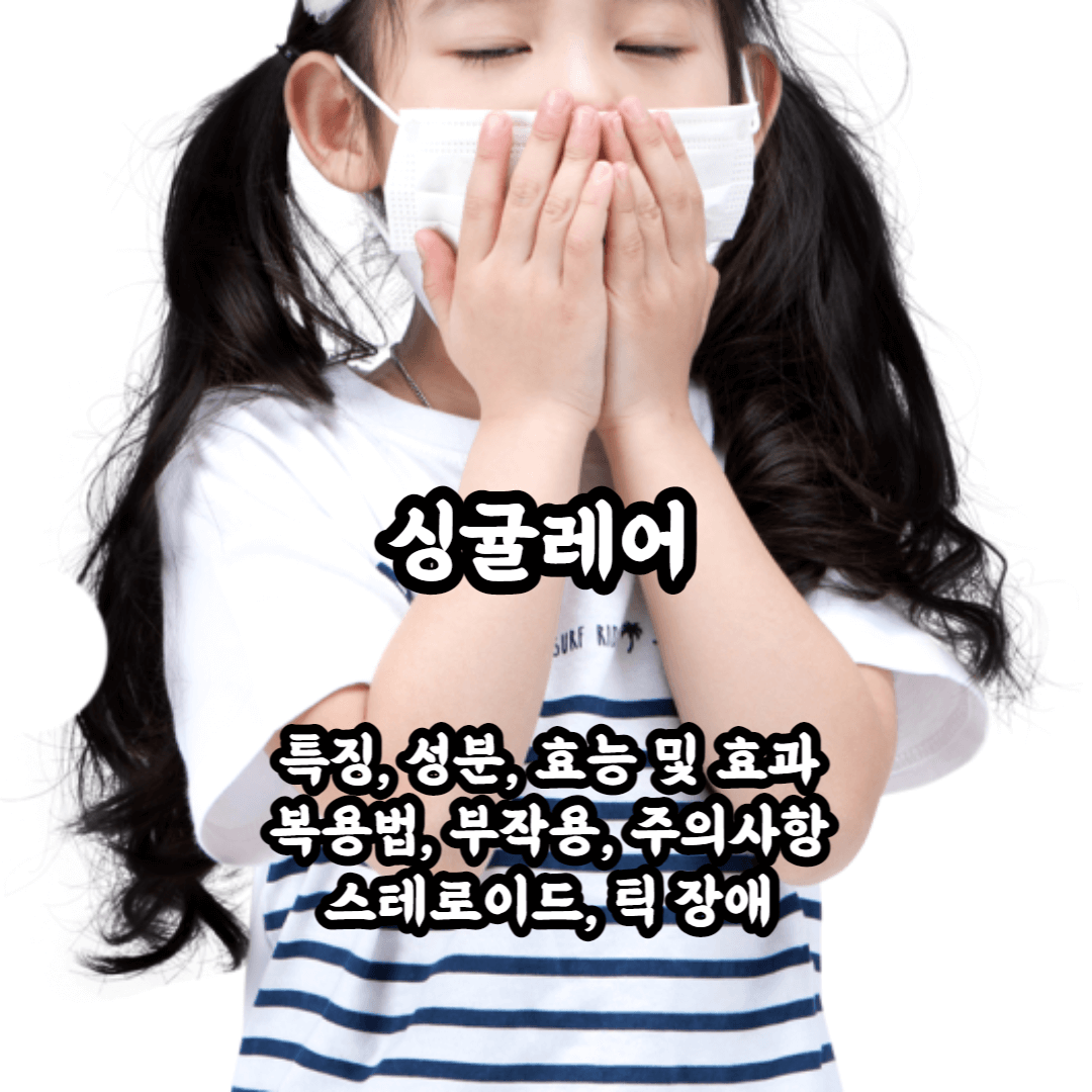 싱귤레어 천식/알레르기성 비염 치료제의 모든 것