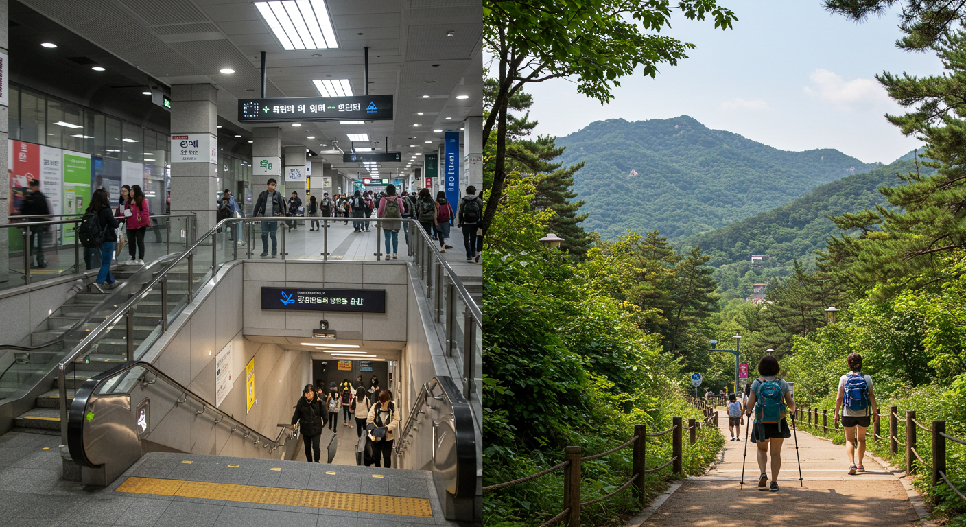 최적의 도심 접근성과 자연의 여유