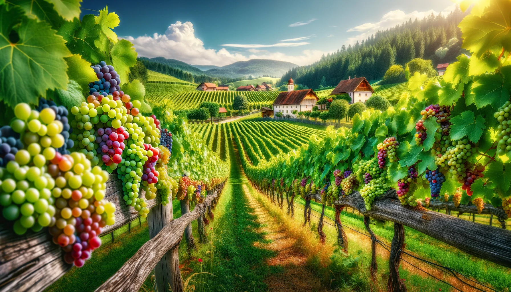 맛과 건강을 책임지는 포도나무 (Vitis vinifera)의 매력