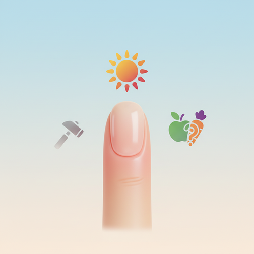 흔하게 나타나는 손톱 검은세로줄 원인 3가지