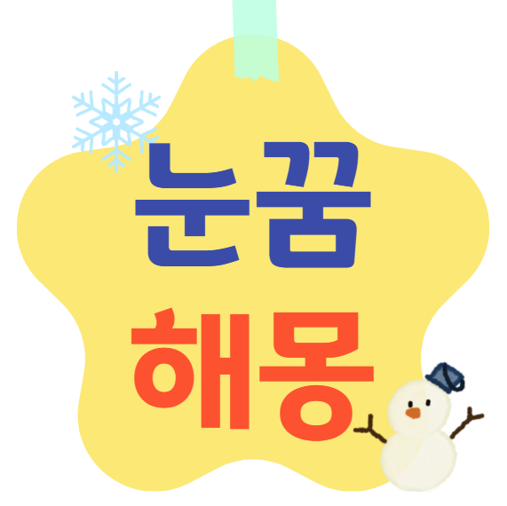 눈꿈 해몽