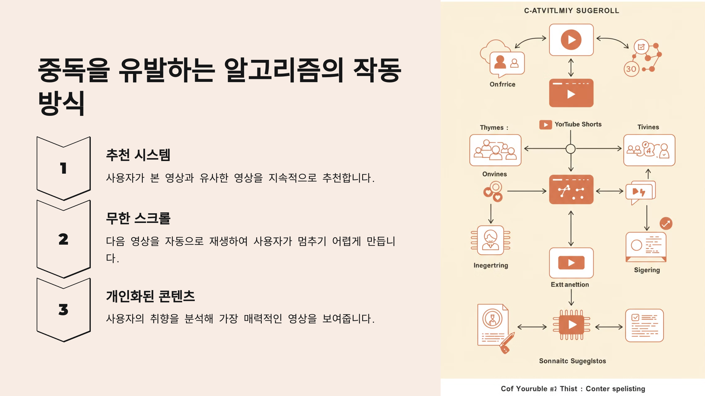 중독을 유발하는 알고리즘의 작동 방식