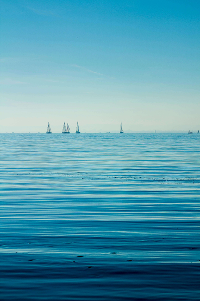 7월 3째주 긍정확언 : 바다위에 떠 있는 요트들