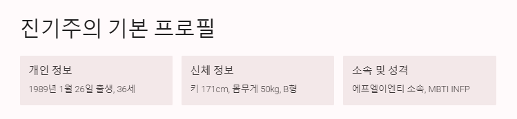 진기주 나이