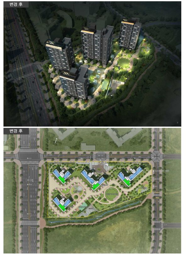 영종하늘도시 A65블록 유승 한내들 - 조감도/단지 배치도