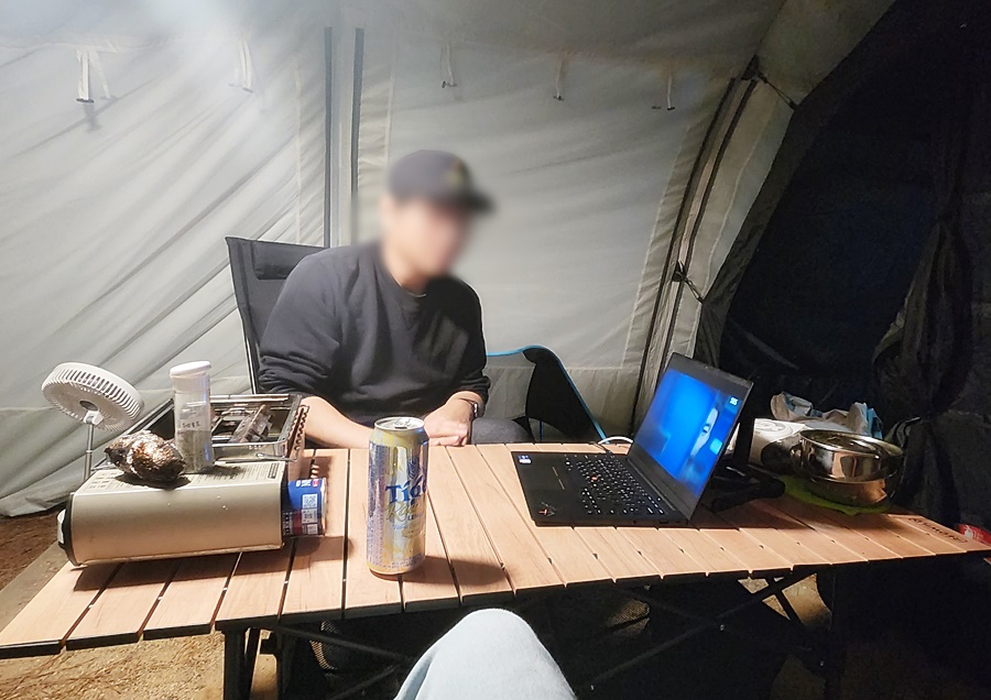 루나군과 영화 타임