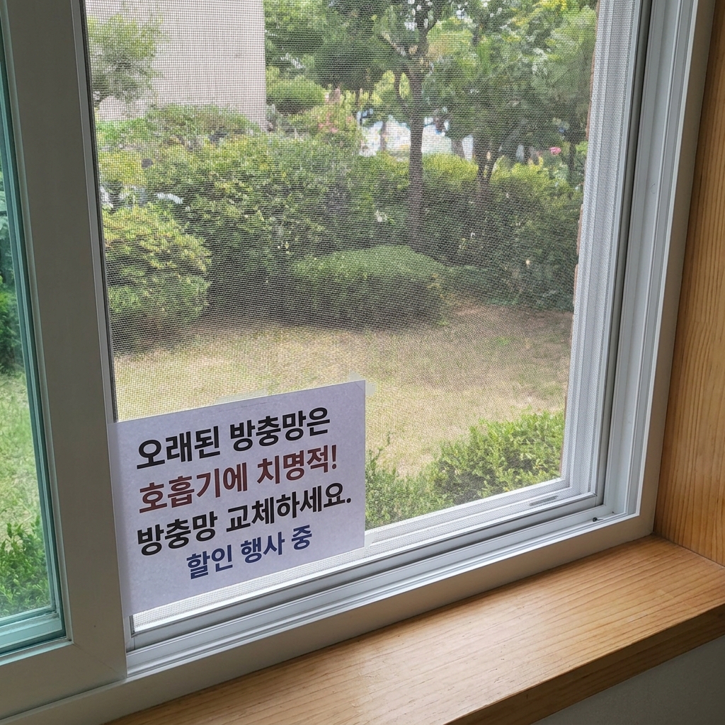 미세방충망 vs 미세먼지 방진망 차이 완벽 해부