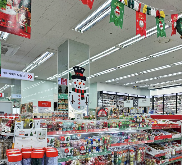 다이소 크리스마스