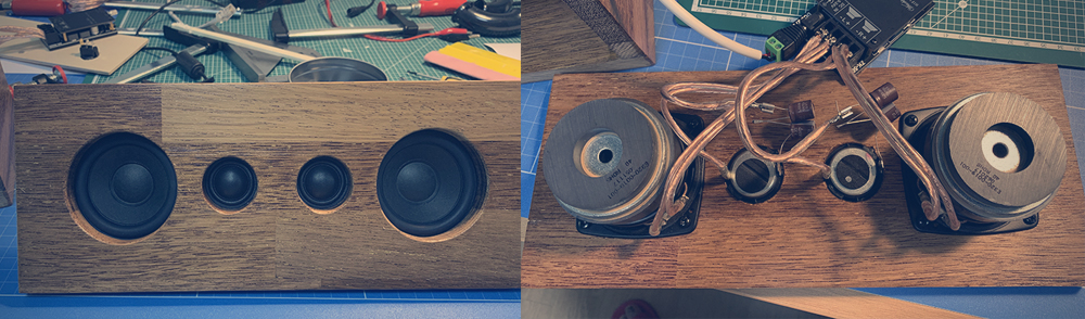 앞면, 뒷면 조립