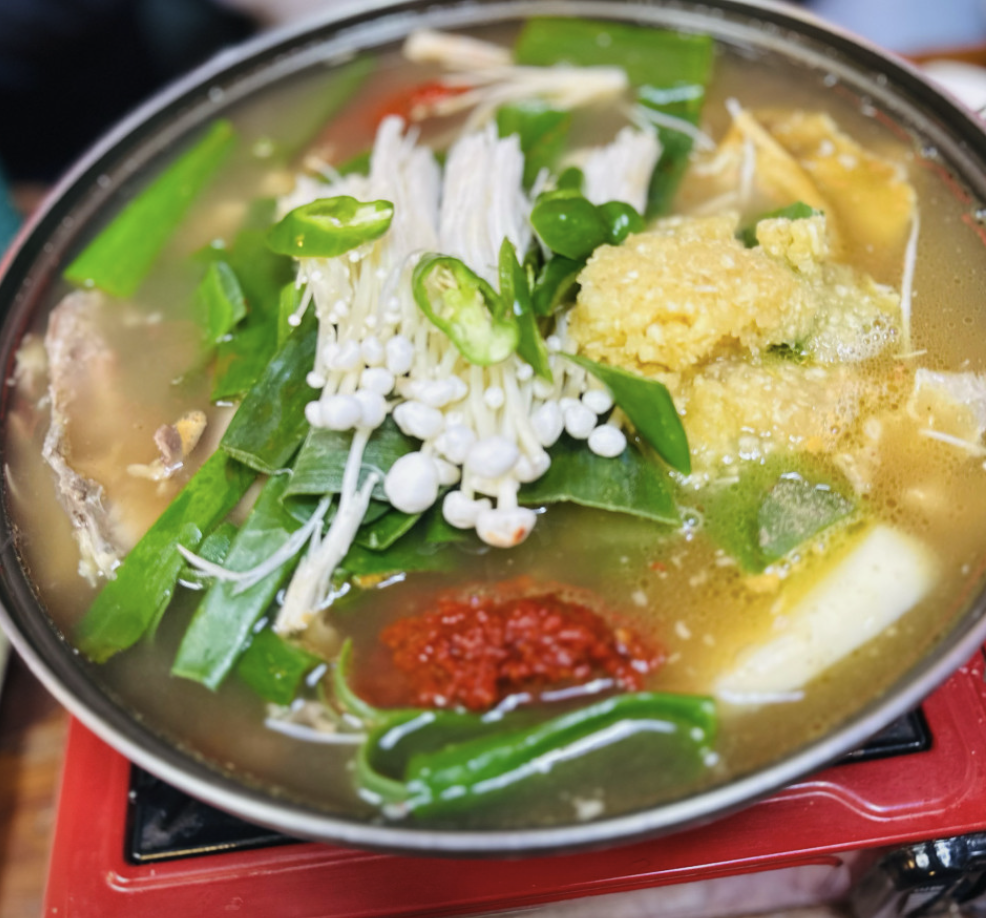 식객 허영만의 백반기행 황평집닭곰탕 닭곰탕 닭찜