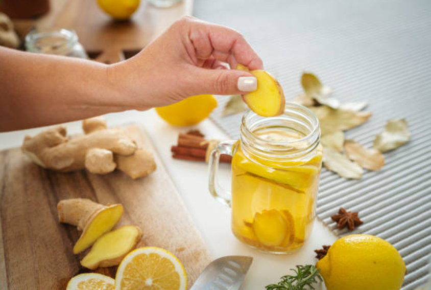 생강차와 관련된 사진