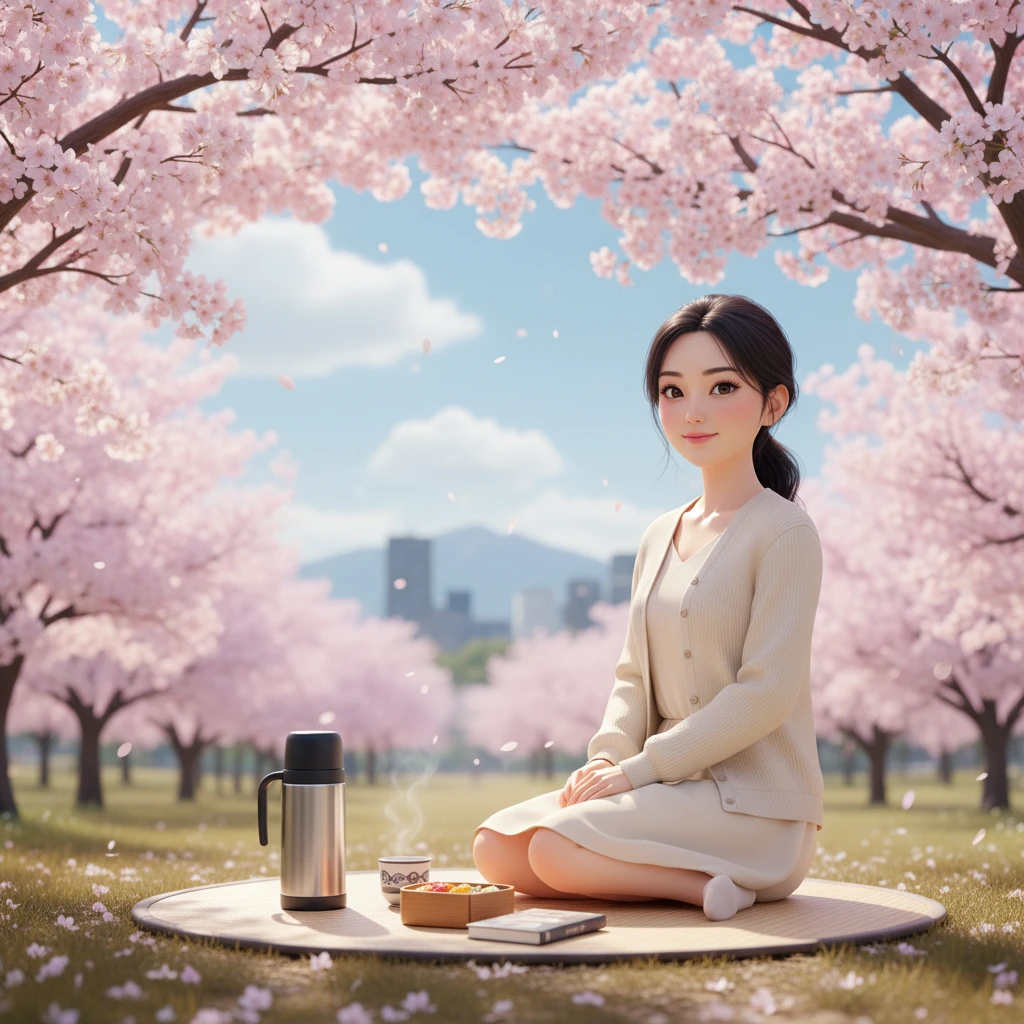 2026 후쿠오카 벚꽃 만개 피크 시..