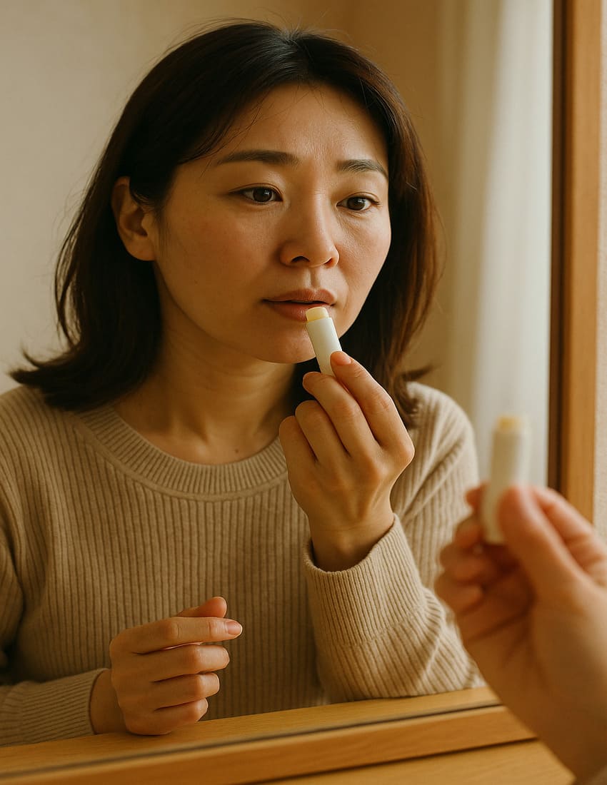겨울철 입술 갈라짐 방지 루틴&minus;건조한 계절에도 촉촉함을 유지하는 비밀