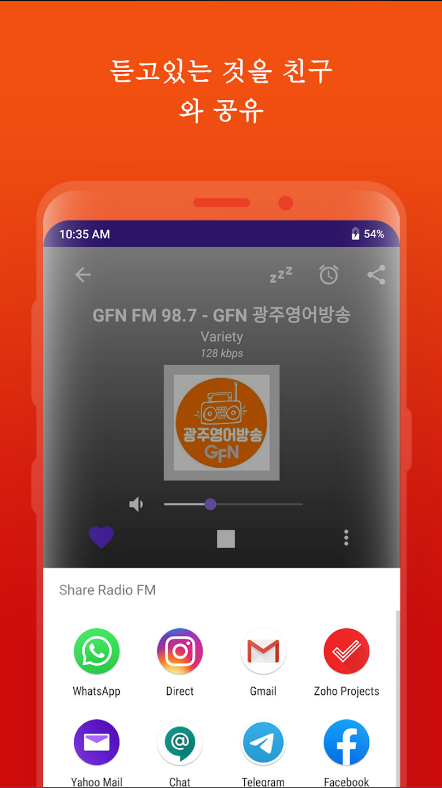 라디오 FM, 모바일 라디오, 인터넷 라디오