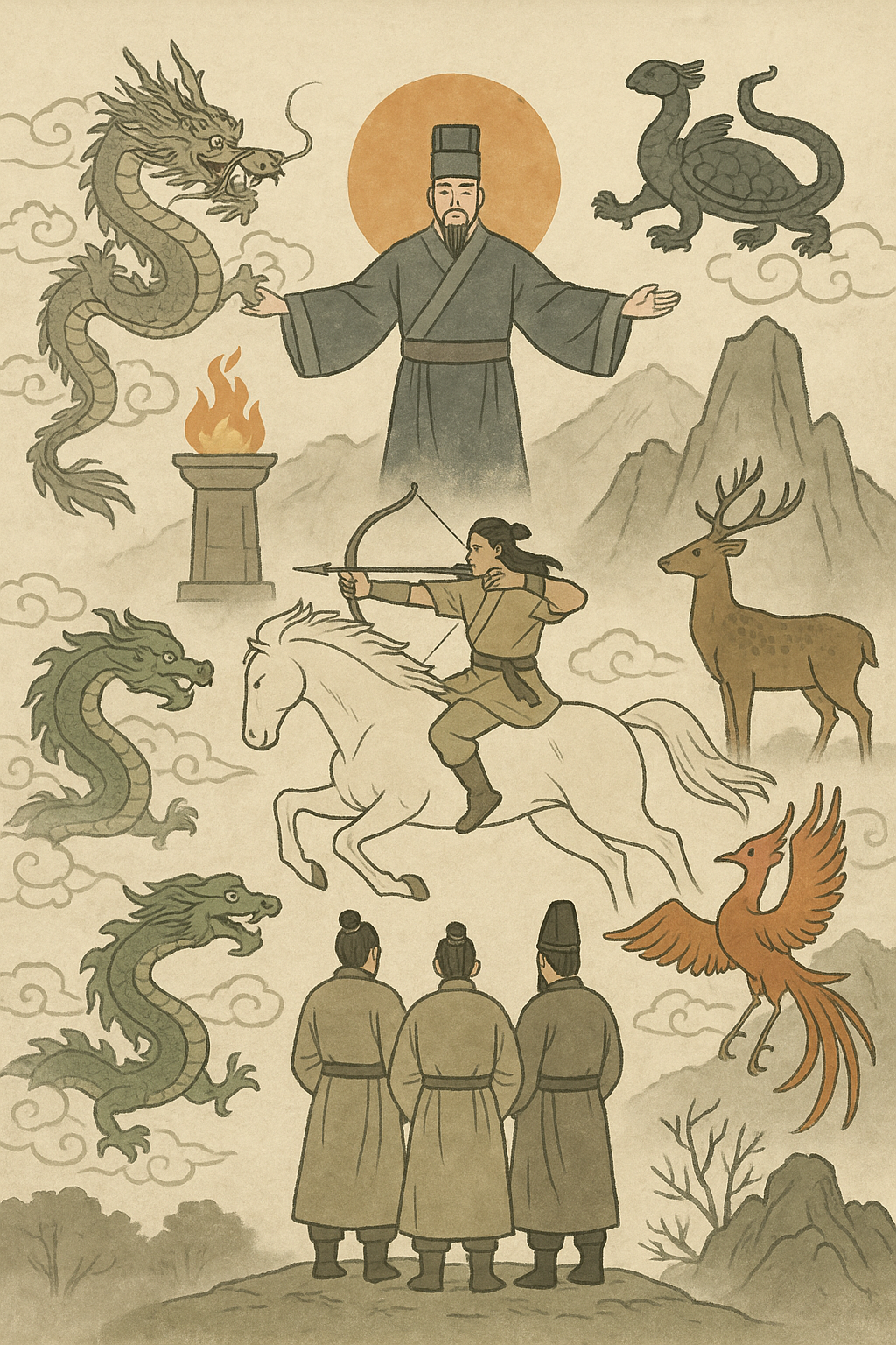 고구려 종교 체계 관련 이미지