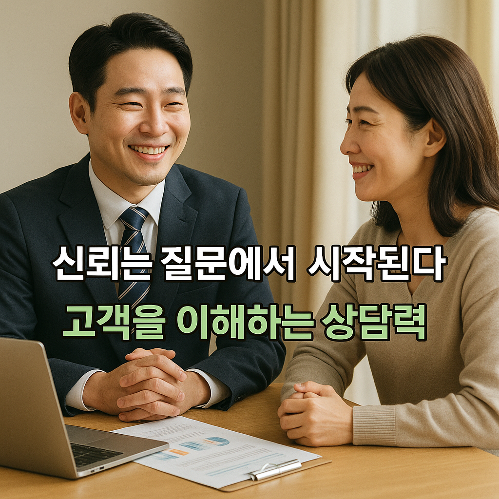 신뢰를 주는 보험 상담