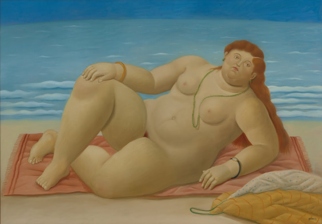 페르난도 보테로-La playa-ArtStrollNote