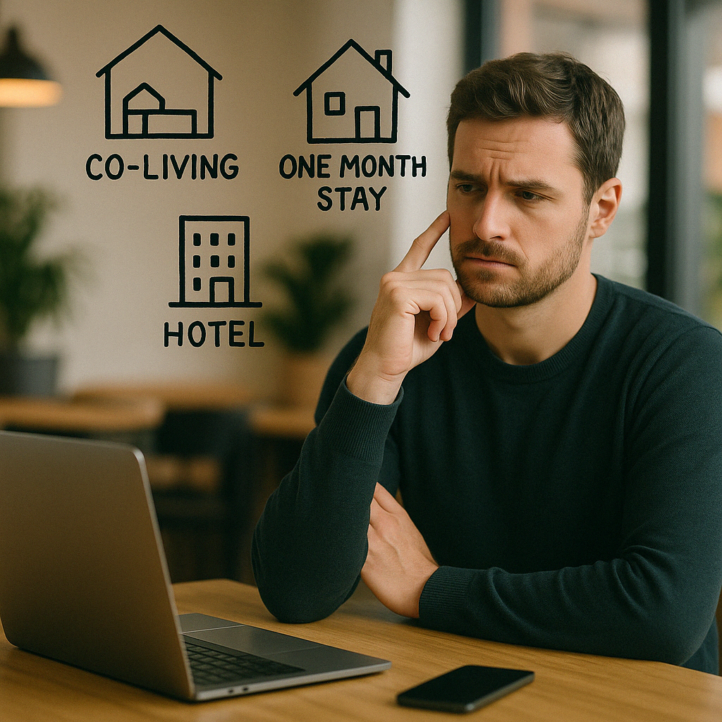 디지털 노마드를 위한 숙소 선택법: 코리빙? 한달살기? 호텔?