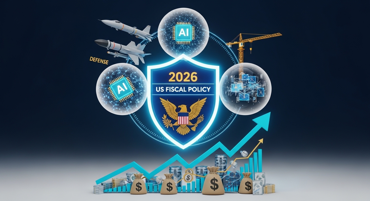 2026년 미국 재정지출 확대 수혜주 총정리: 방산, AI, 인프라 핵심 산업 전망
