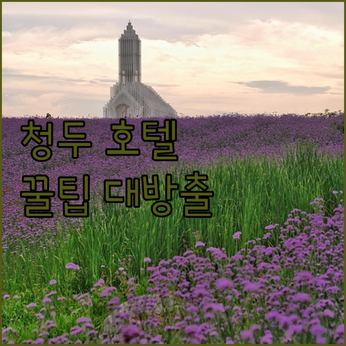청두 여행 스마트한 호텔 선택 가이드