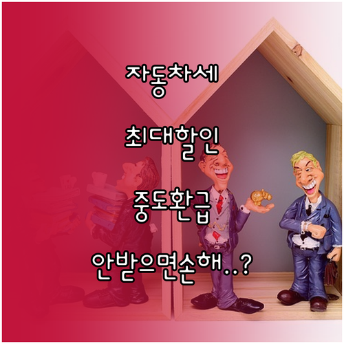 자동차세 연납 할인 혜택과 중도 매매..