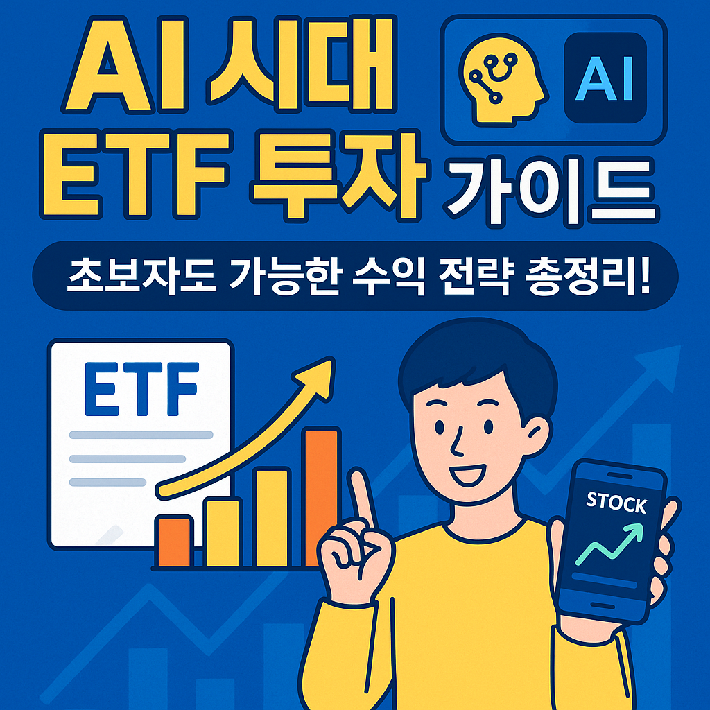 AI 시대, 초보 투자자를 위한 ETF 완벽 가이드｜수익 극대화 전략까지 총정리