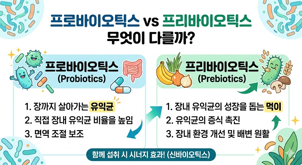 프로바이오틱스와 프리바이오틱스