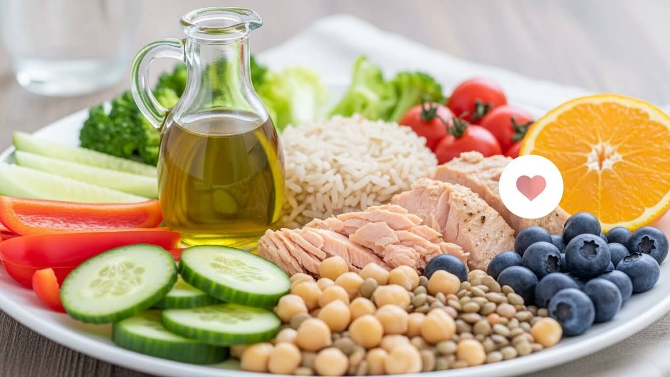 지중해식 식단의 구조와 적용 방법