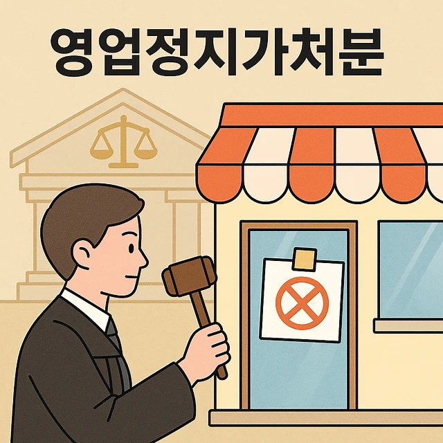 영업정지가처분