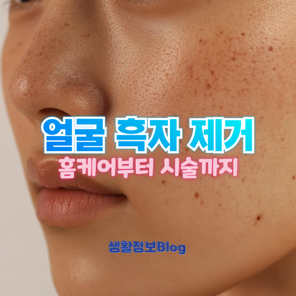 얼굴 흑자 제거