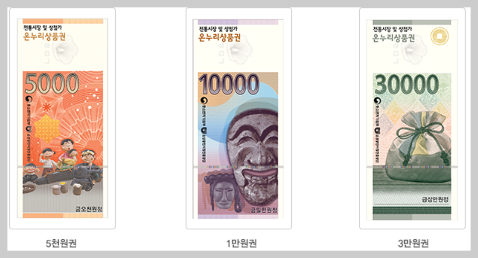 온누리상품권 사용처 판매처