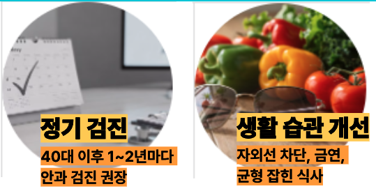 백내장 예방은 정기 검진, 생활습관 개선