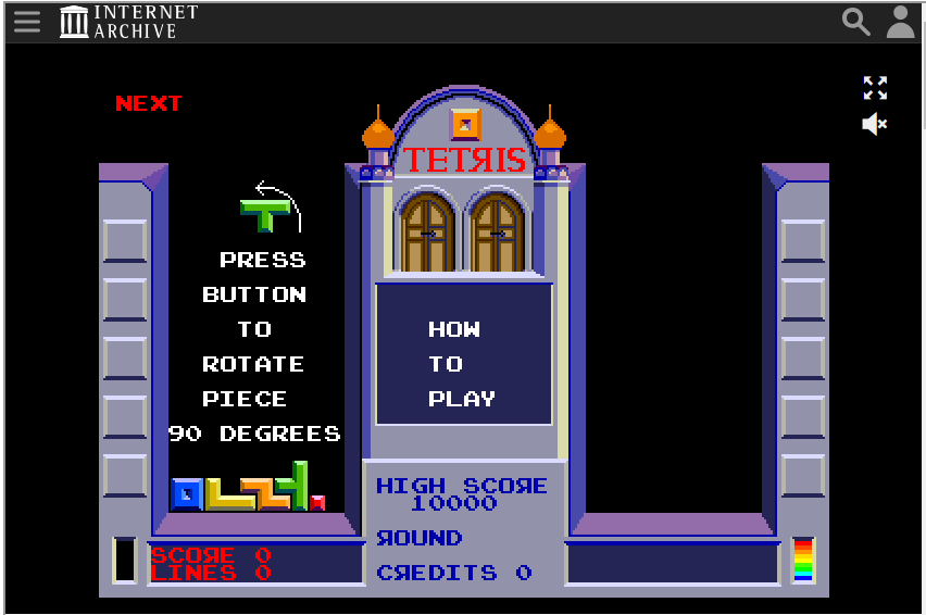 옛날 무료 테트리스 게임