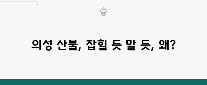 의성산불 발생 원인과 대응 상황 정리