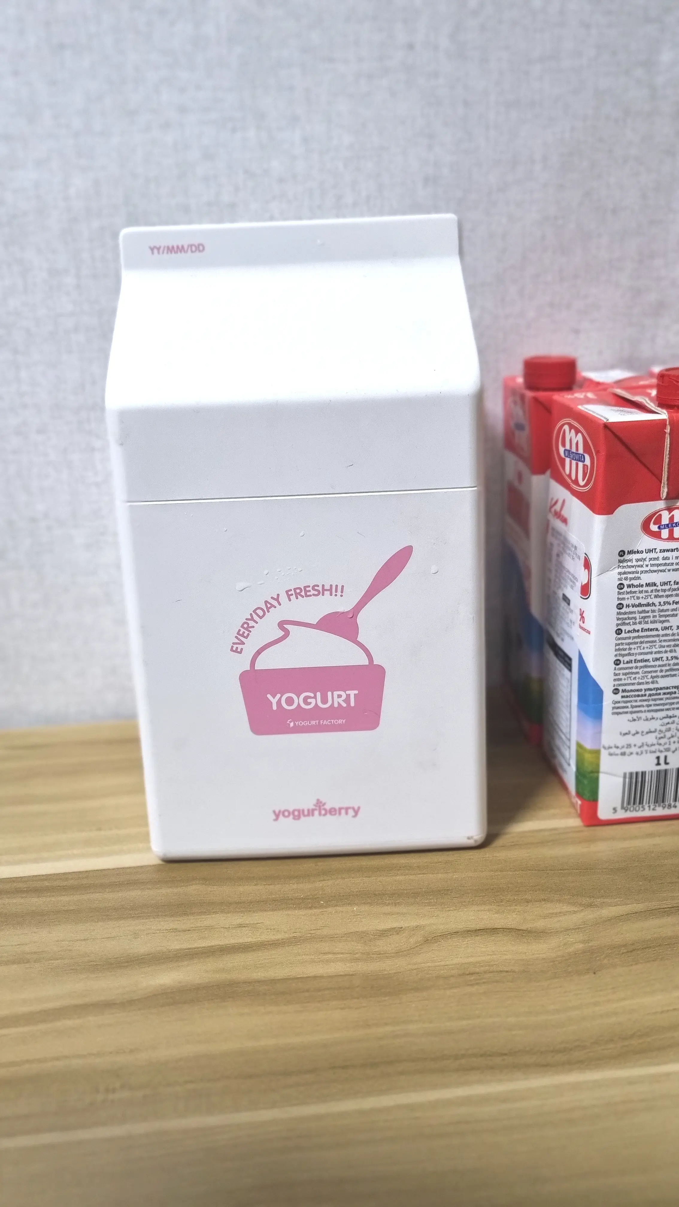 멸균우유로 요거트, 그릭요거트 만들기. 믈레코비타 폴란드우유