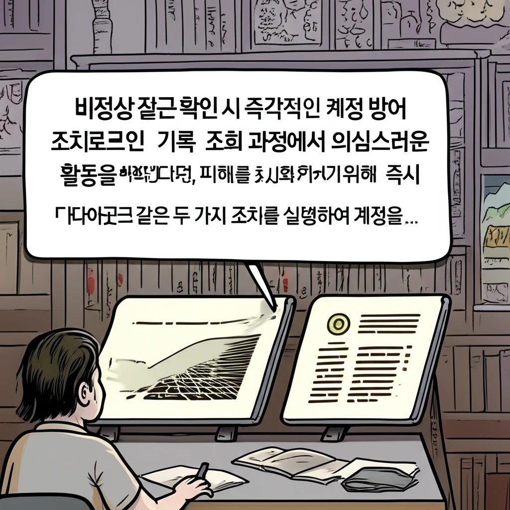 쿠팡 계정 도용 위험 방어 로그인 기..