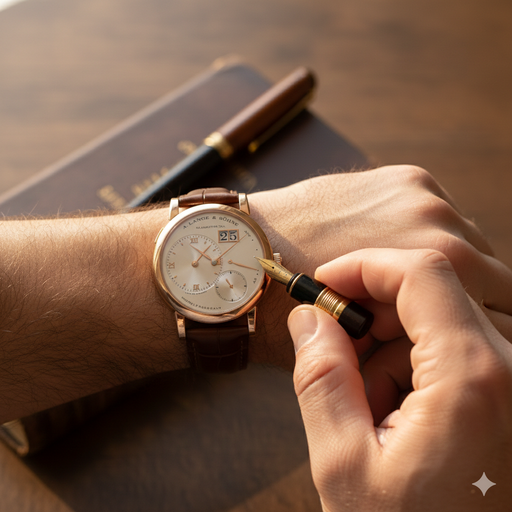 랑에운트죄네 저먼 실버 소재, 세월이 빚어내는 금조의 매력