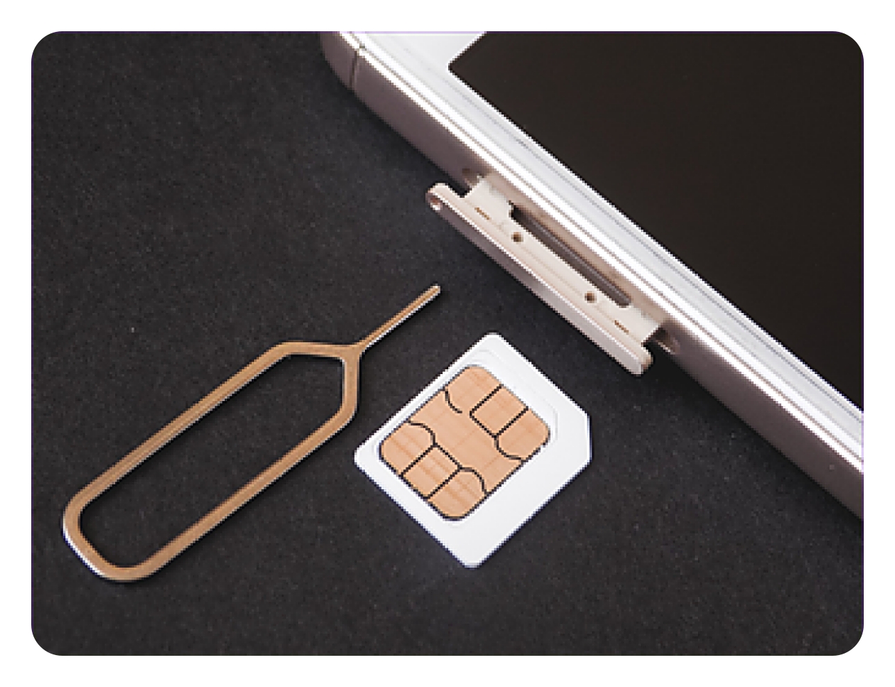 SIM이 개통되지 않았거나 프로비저닝 오류가 난 상황을 설명하는 이미지