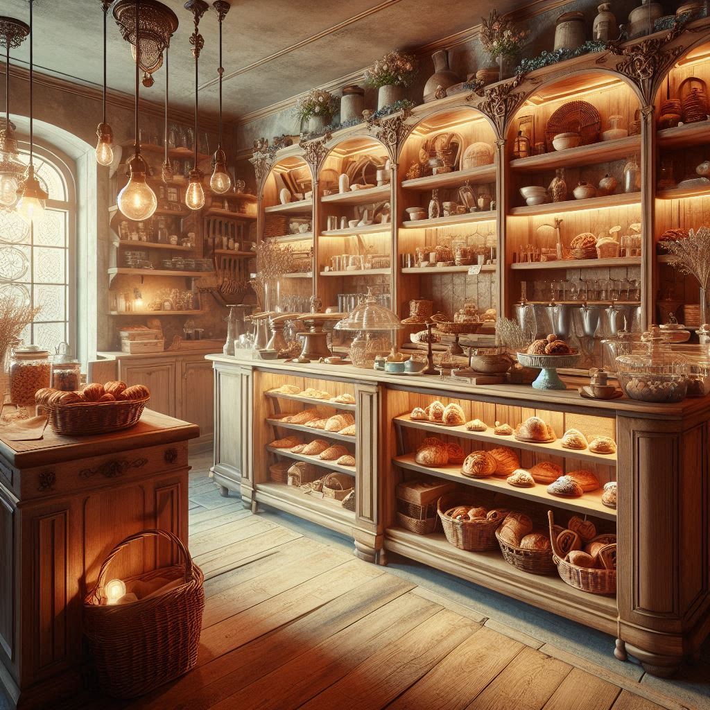 베이커리 배경