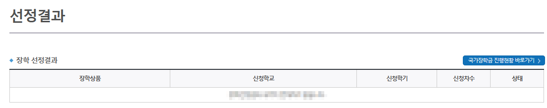 국가장학금 결과발표 2023년 1학기 확인