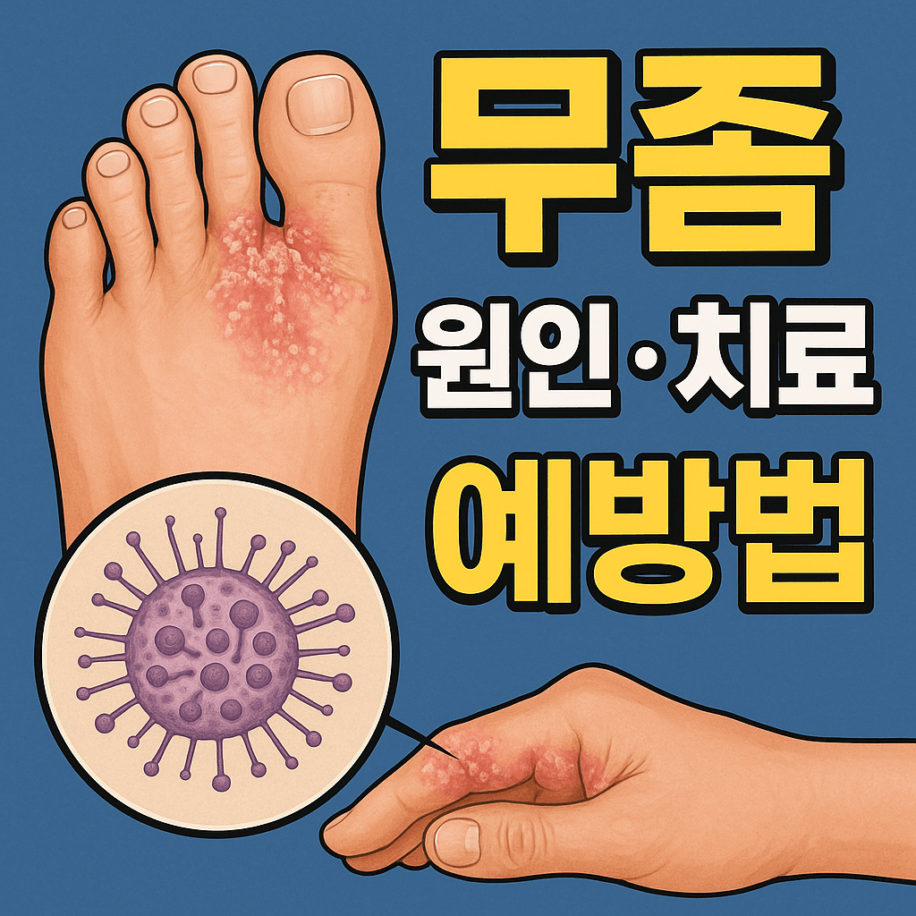 무좀에 걸렸을 때 원인과 치료, 예방법
