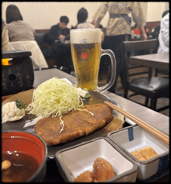 오사카 규카츠 맛집 모토무라 난바 분점2