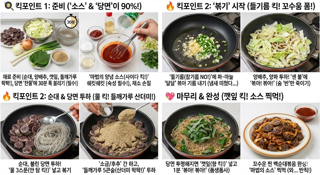 백순대 황금레시피