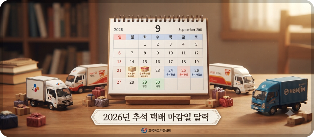 추석 택배 마감일 이미지