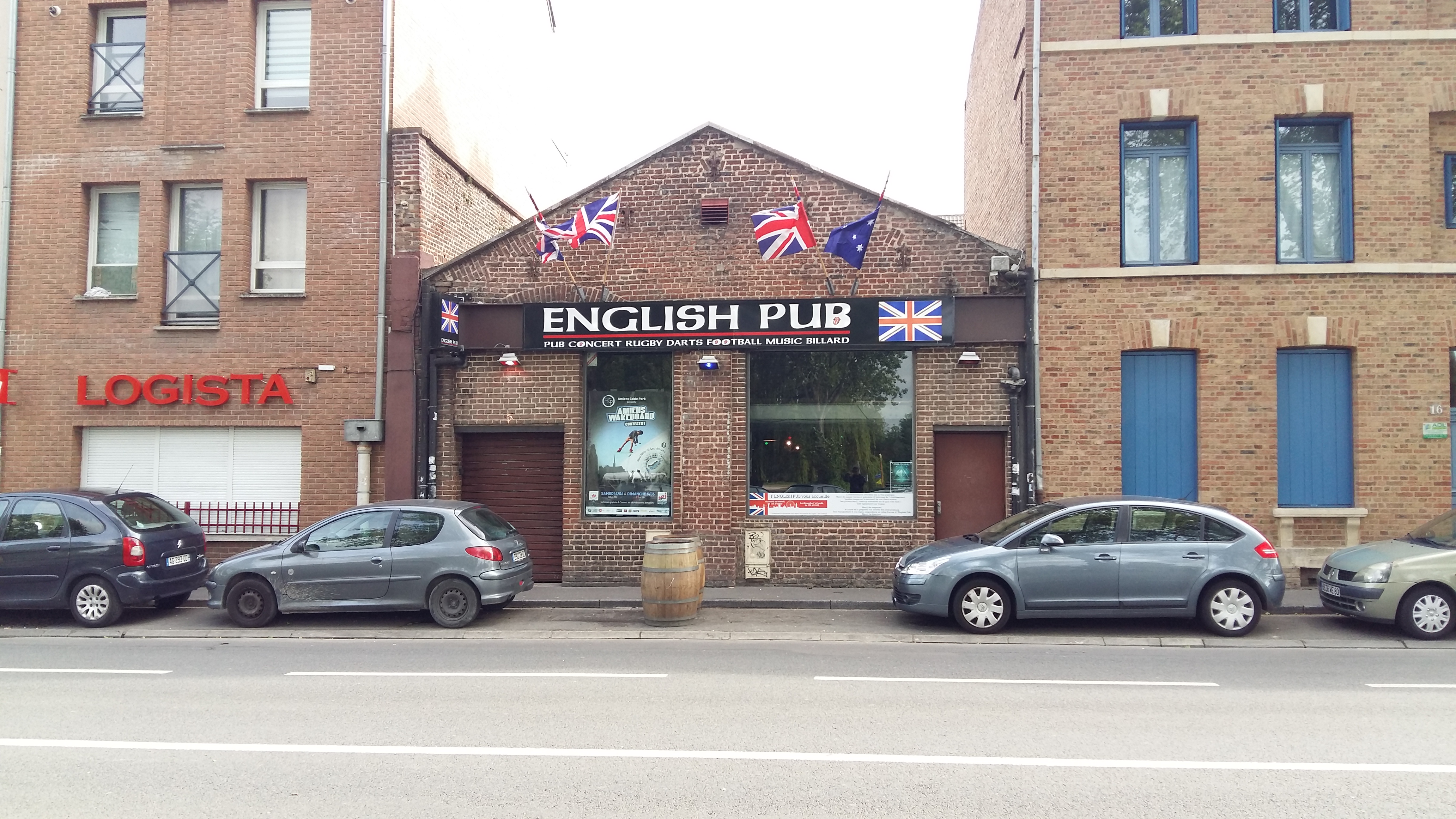 프랑스 아미앵 의외의 건물 잉글리시 펍