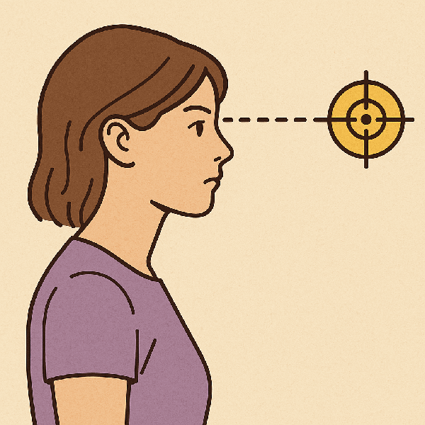 어깨 통증과 거북목의 진짜 원인?|자세가 아니라 ‘시선 불안정’ 때문입니다