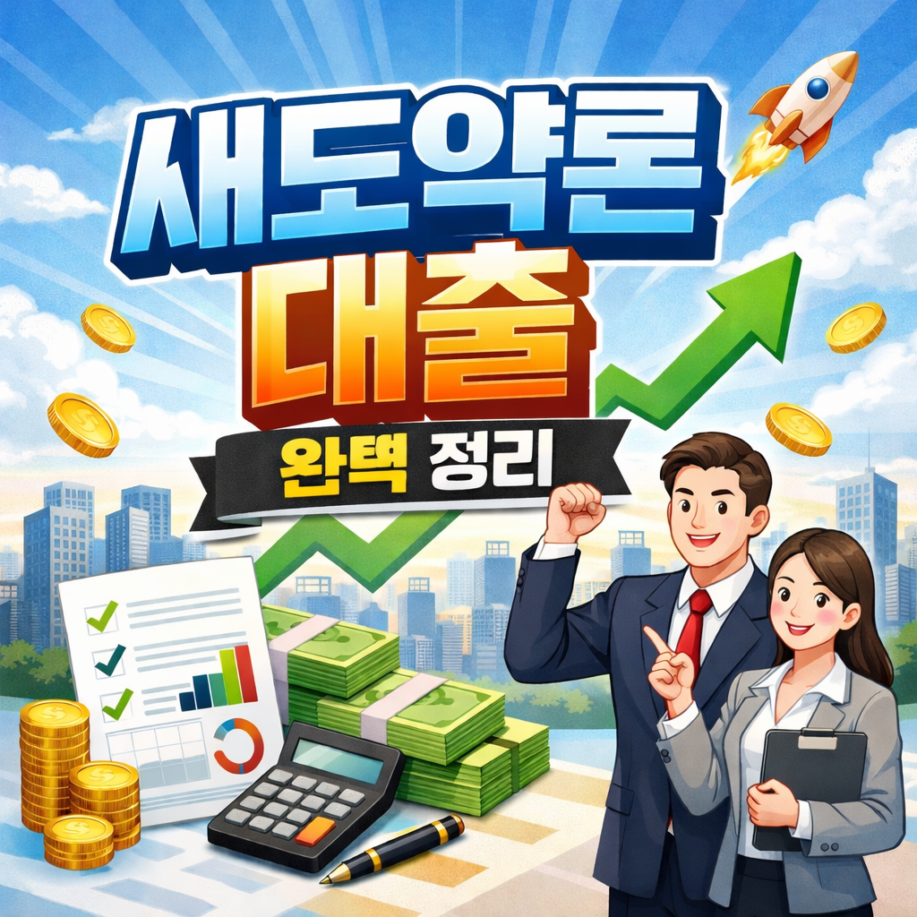 새도약론 대출 완벽 정리! 조건, 금리, 신청법까지 한눈에
